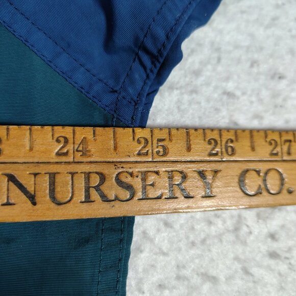 LL Bean Jacket Mens Size XL Mountain Classic Anorak Nylon Colorblock Aztec - Picture 9 of 11